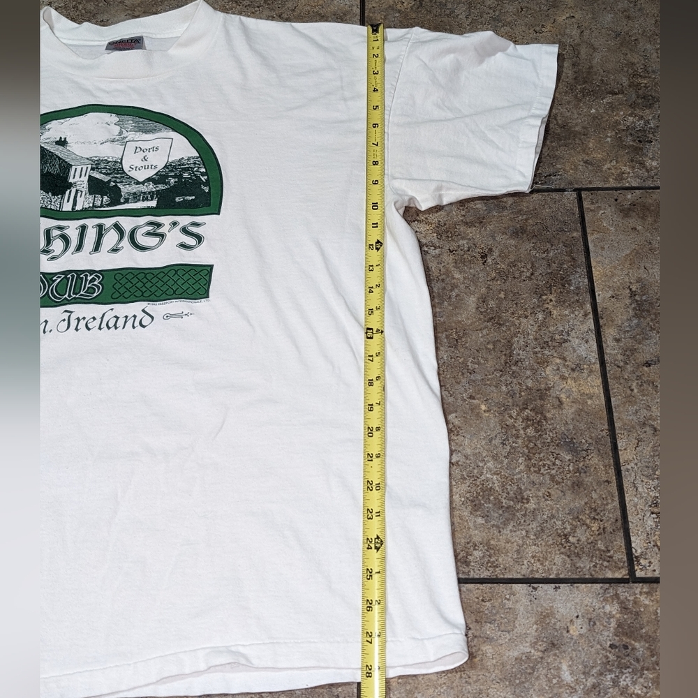1993 Vintage Single Stitch Cushing's Pub Dublin, Ireland Men's 3x Tee - Picture 5 of 7